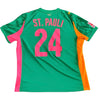 Emil Gazdov St Pauli Game worn Jersey with autograph -image-2